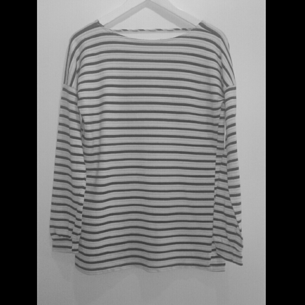 Striped Sweater Top - Picture 2 of 4